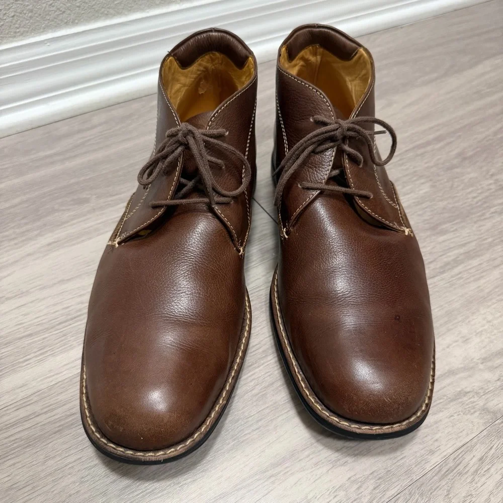 Johnson and Murphy, Brown, Chukka Boots,‎ Classic Lace Up, Brazil | Men’s 13